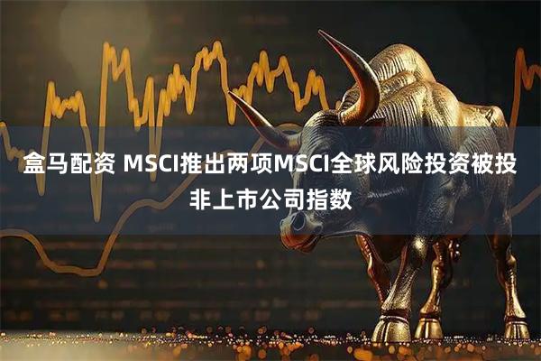 盒马配资 MSCI推出两项MSCI全球风险投资被投非上市公司指数