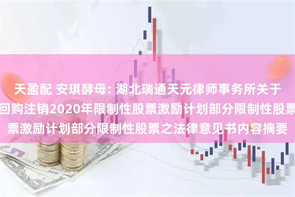 天盈配 安琪酵母: 湖北瑞通天元律师事务所关于安琪酵母股份有限公司回购注销2020年限制性股票激励计划部分限制性股票之法律意见书内容摘要