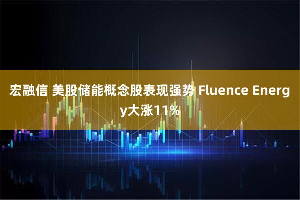 宏融信 美股储能概念股表现强势 Fluence Energy大涨11%